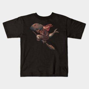 Wizard broom Kids T-Shirt